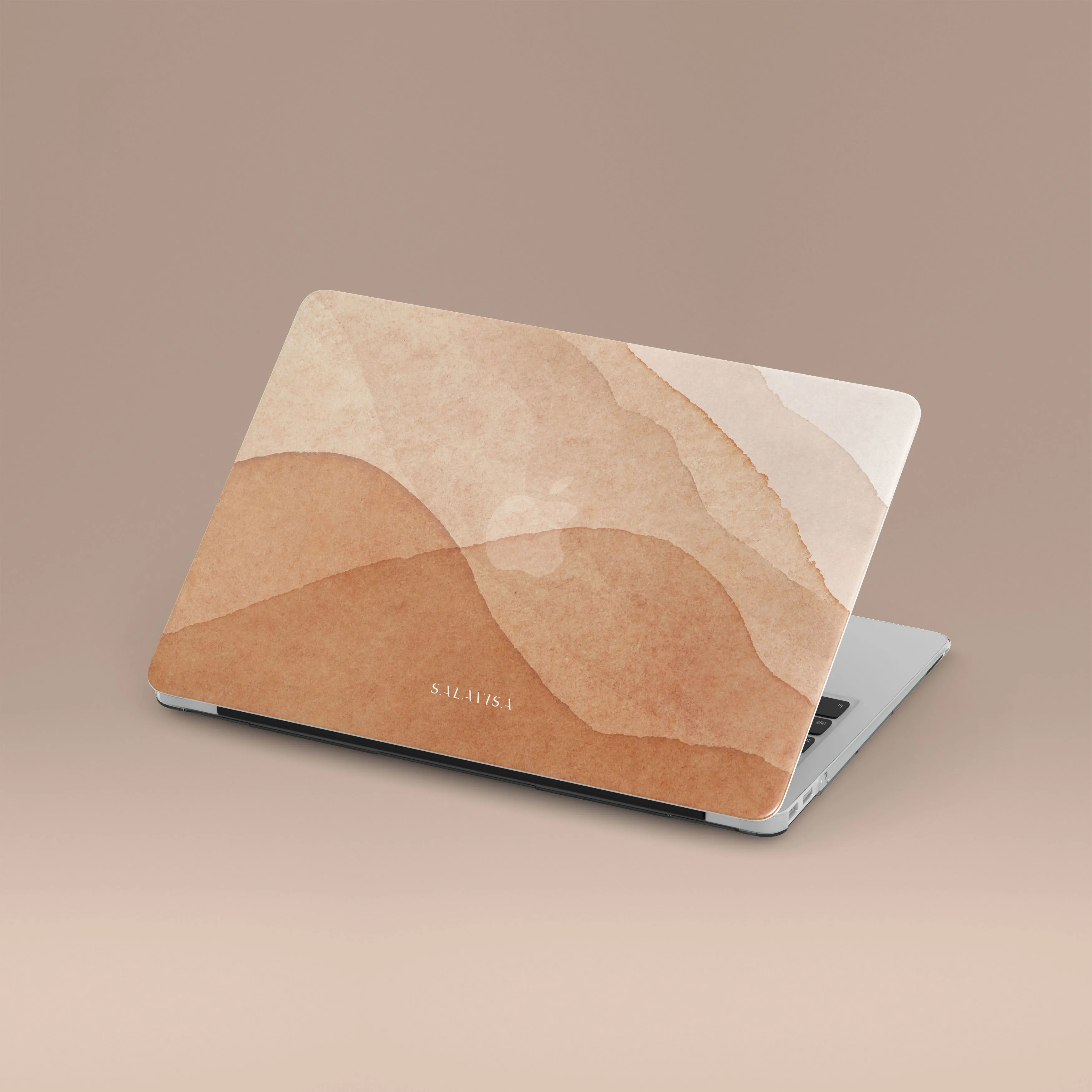 Desert Watercolor MacBook Case Luxury Look