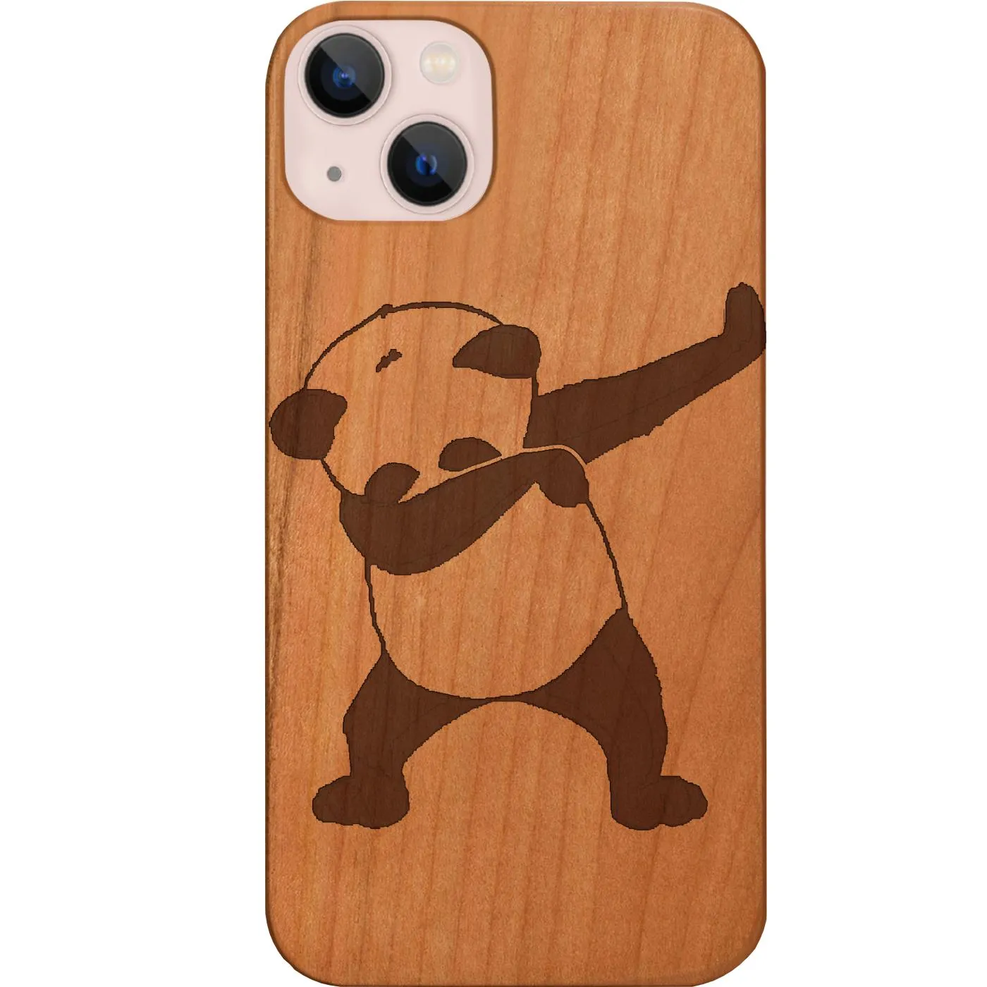 Cool Panda - Engraved Phone Case Hybrid Grip Finish
