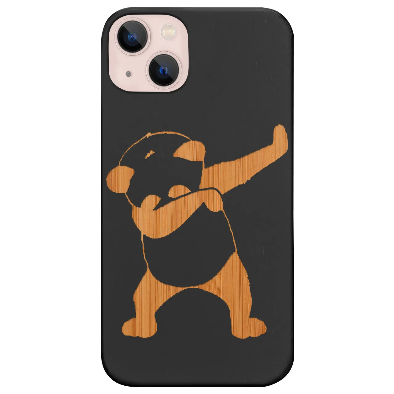 Scratch Guard Cool Panda - Engraved Phone Case