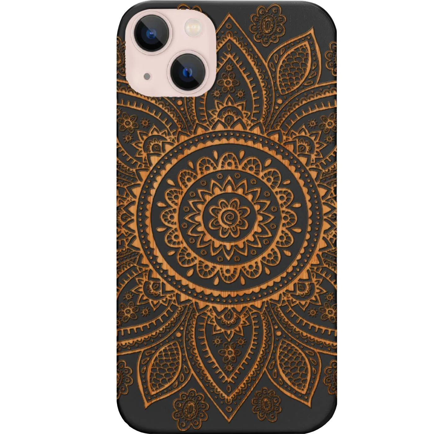 Floral Mandala 2 - Engraved Phone Case Elegant Layer Texture Luxury Texture Design