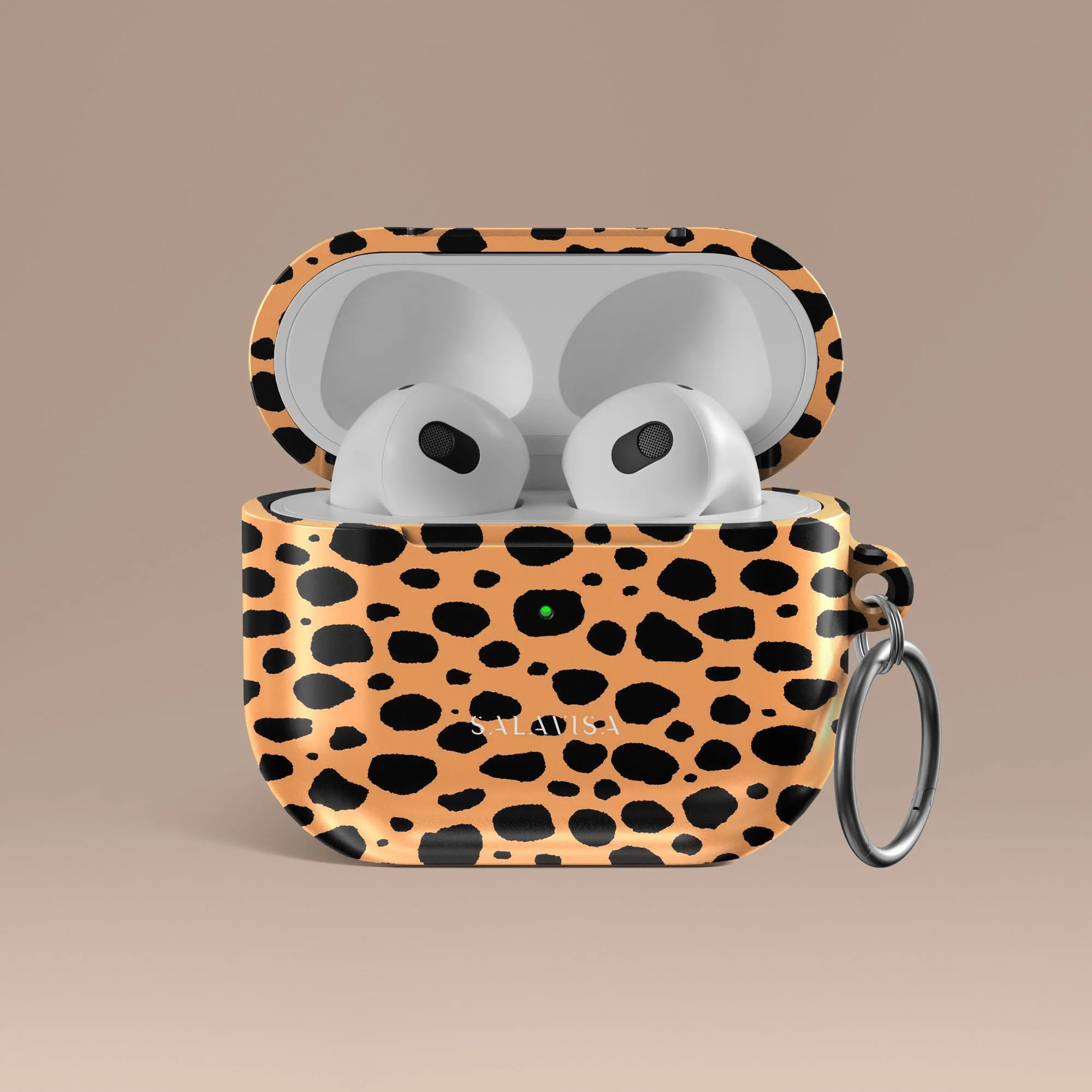 vintage silicone airpods cover Free Cheetah AirPods Case