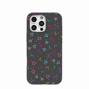 Black Neon Nostalgia iPhone 16 Pro Max Case easy installation