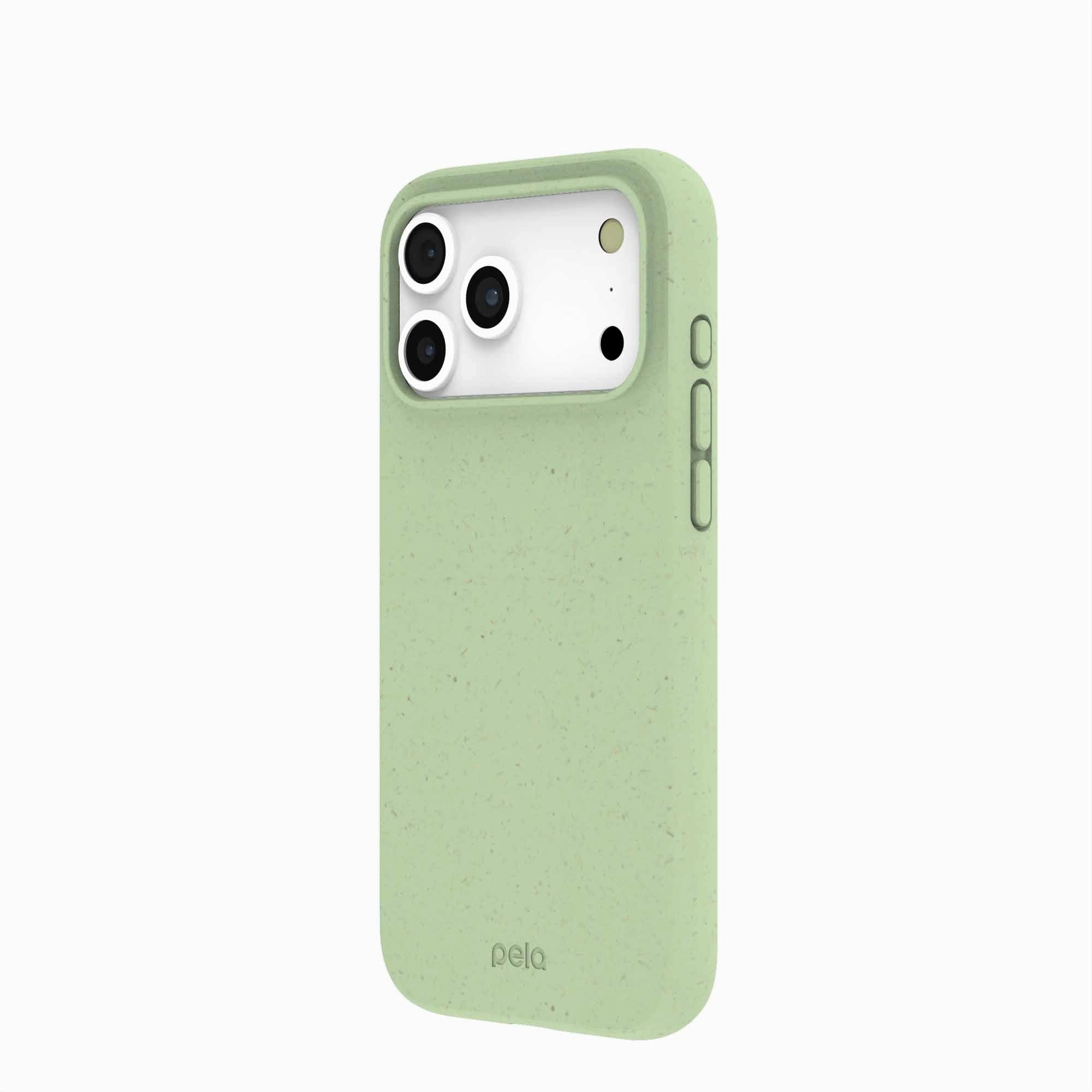 Classic Design Sage Green iPhone 17 Pro Max Case