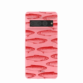 Impact Guard Bubblegum Pink Sardine Stream Google Pixel 7 Pro Case