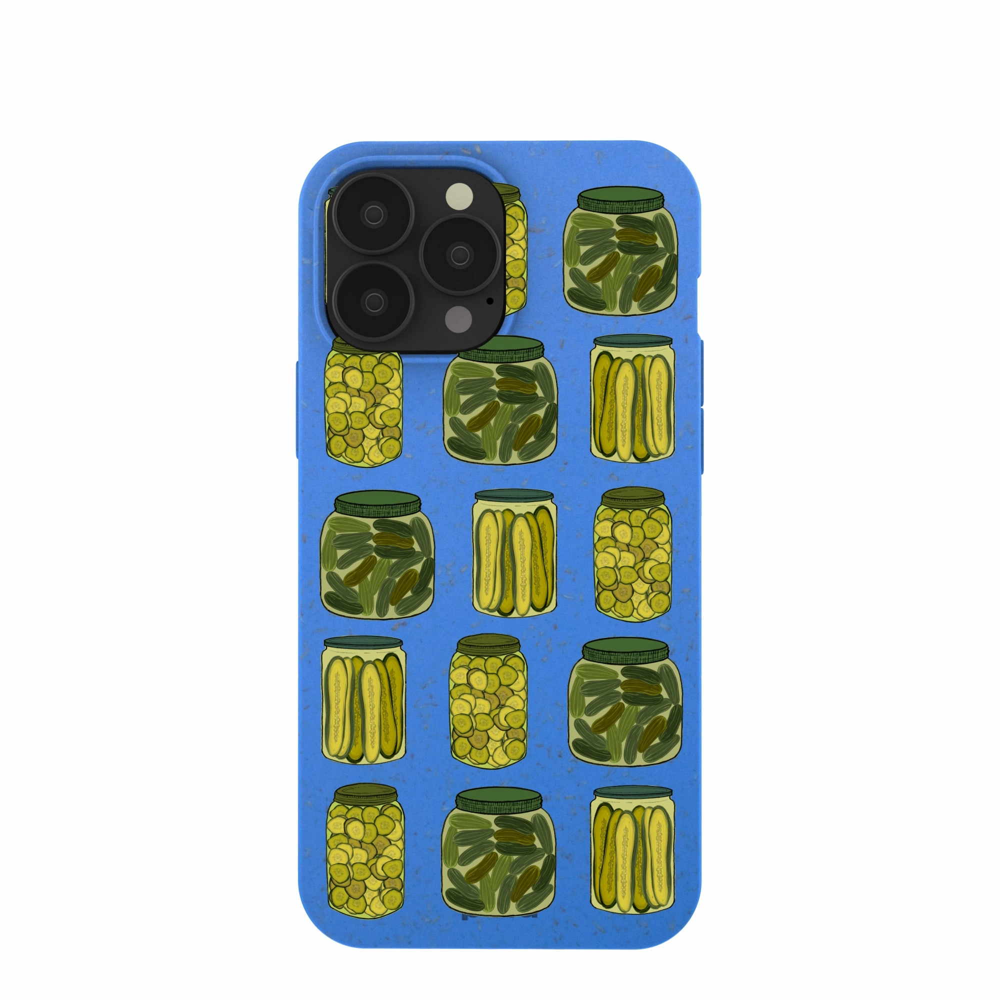 Electric Blue Pickling Pickles iPhone 13 Pro Max Case Perfect Fit