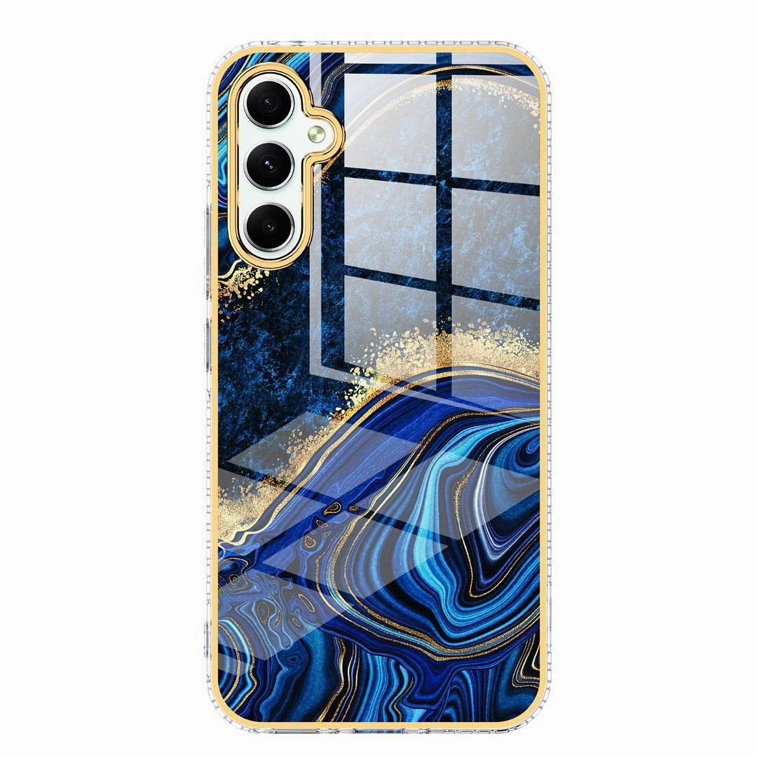 Sparkle Marble Fusion Phone Case - Samsung Clear Finish Refined Edge