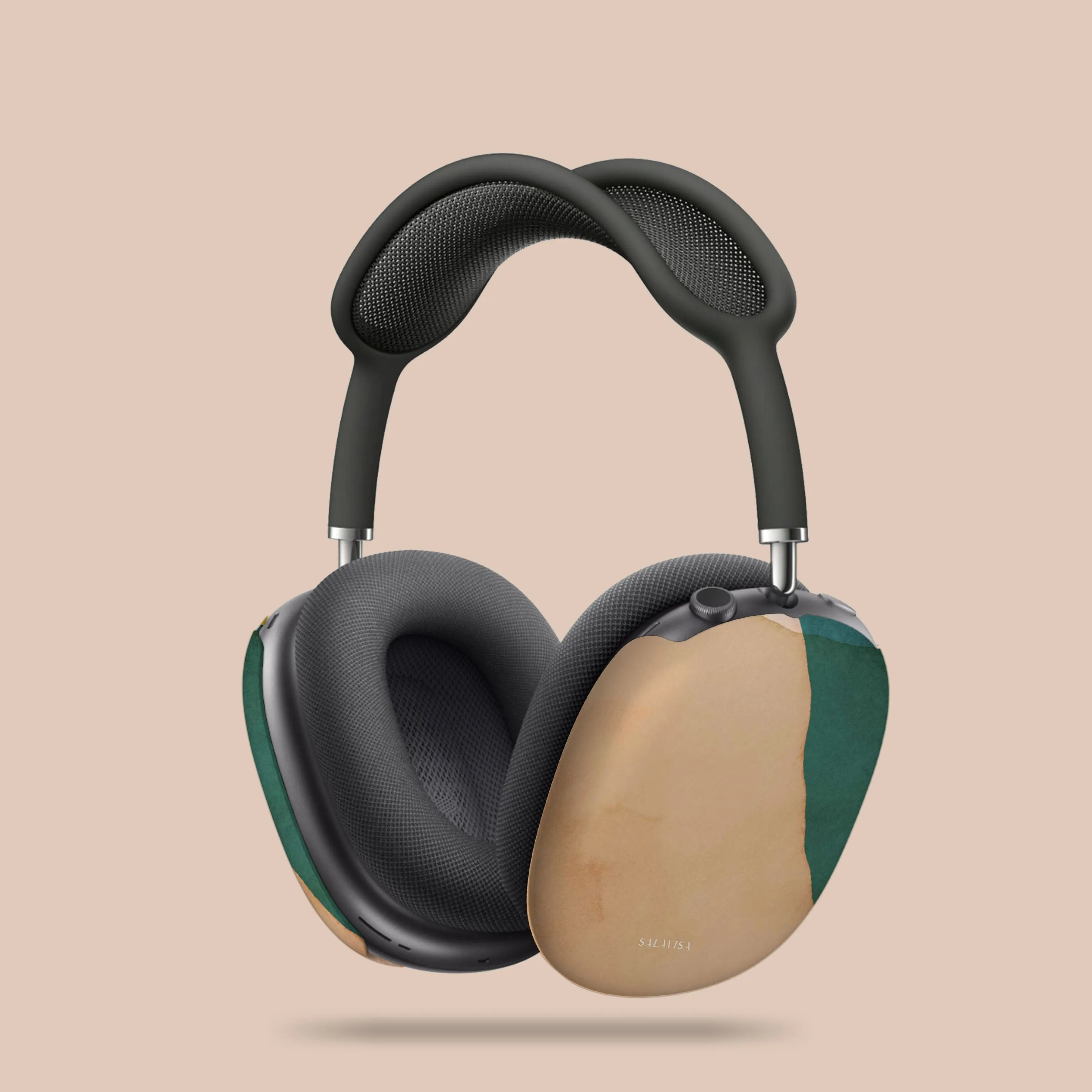 Beige Canvas AirPods Max Case vivid neon commuter silicone cover