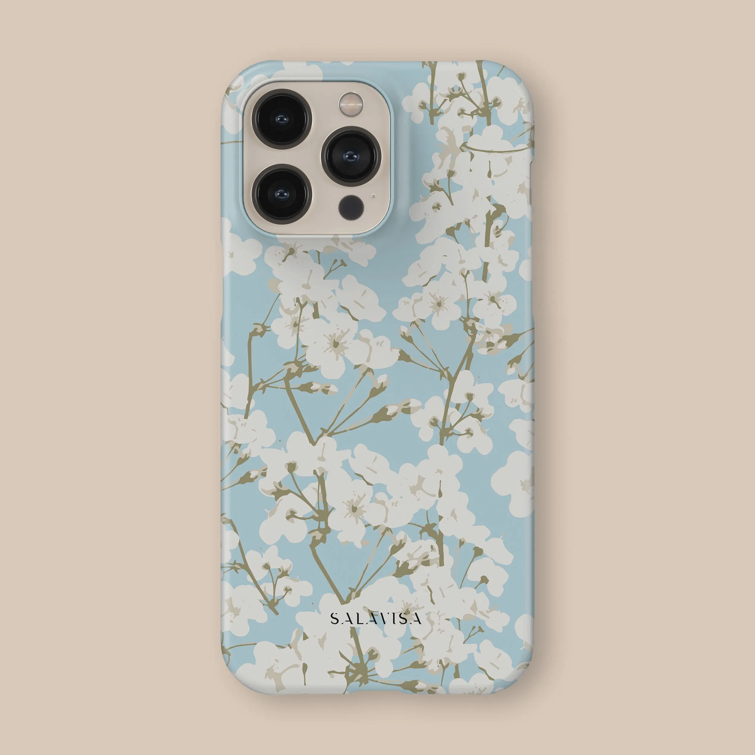 Matte Look Design Spring Apple Flower Phone Case