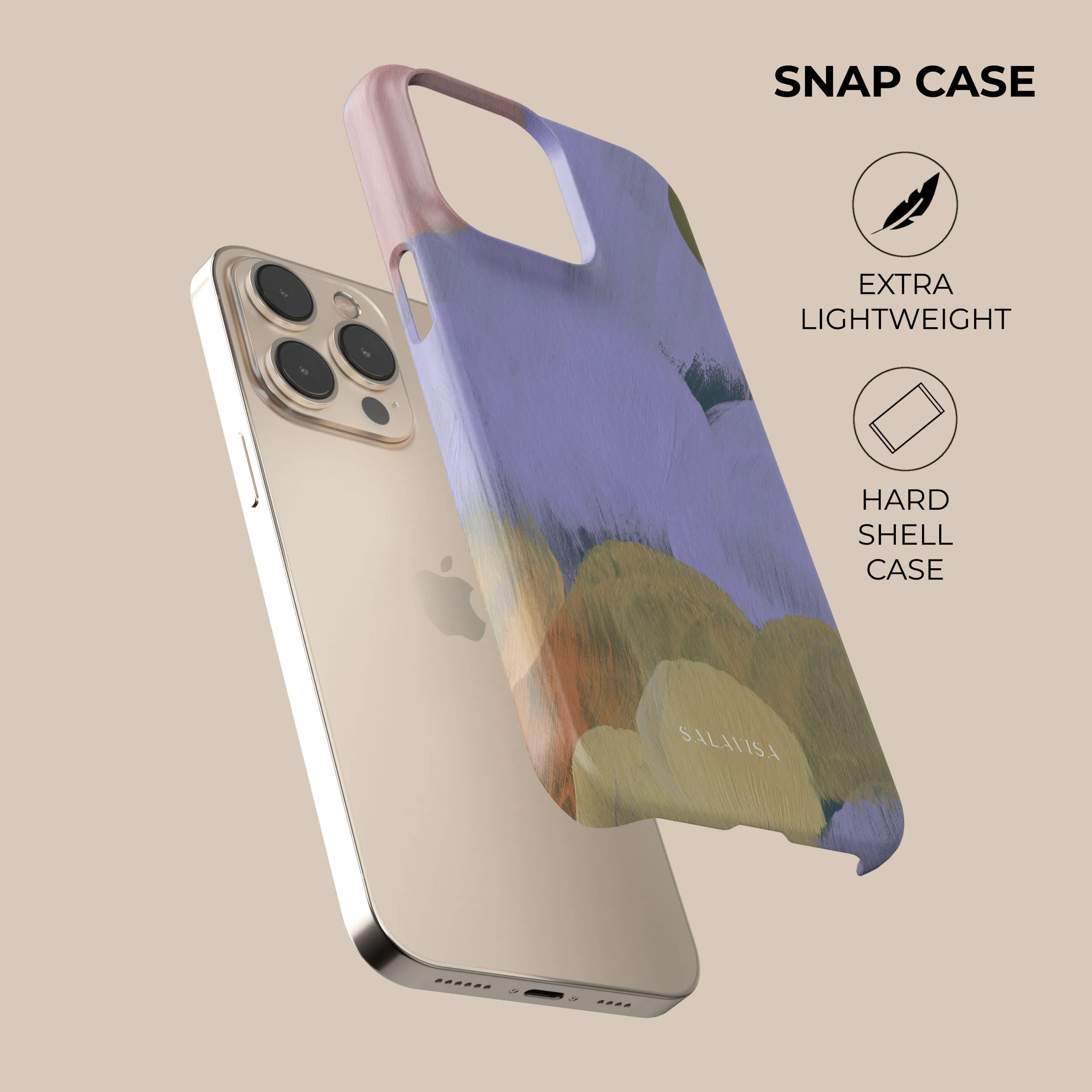 Spring Canvas Phone Case Minimal Comfort