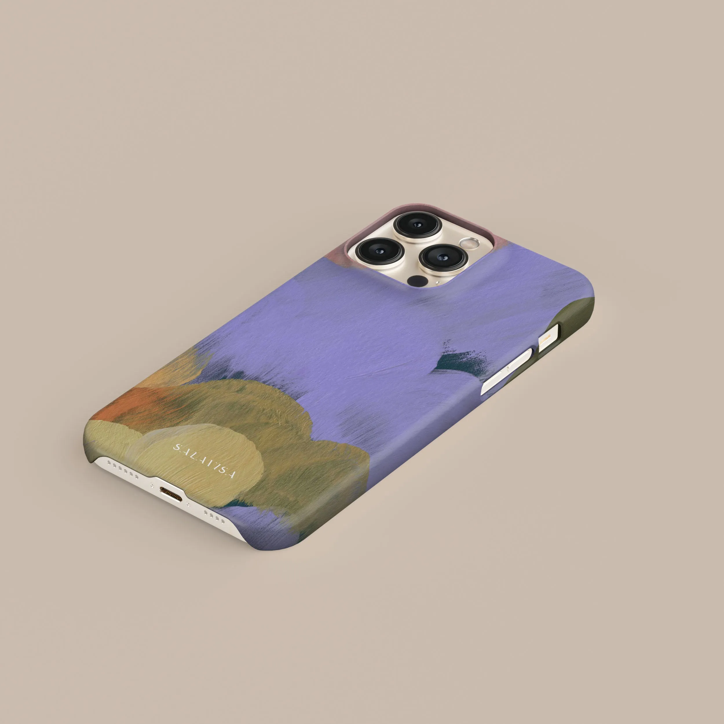 Hybrid Grip Spring Canvas Phone Case