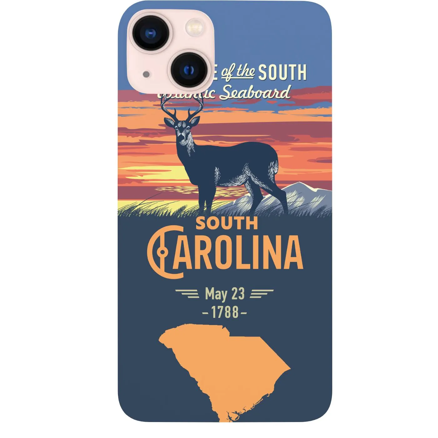 Premium Feel State South Carolina - UV Color Printed Phone Case