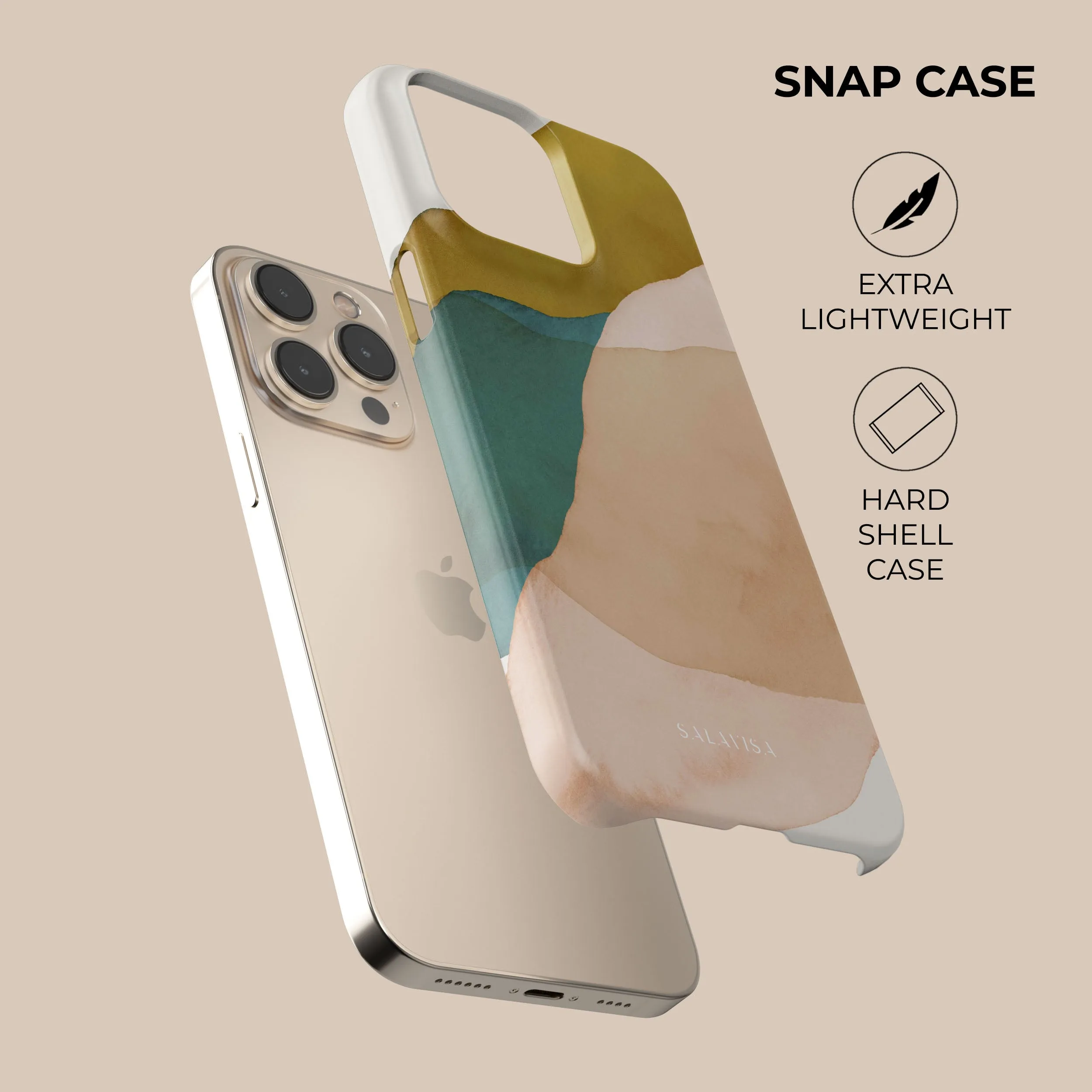 Pocket Ready Matte Touch Pale Sage Phone Case