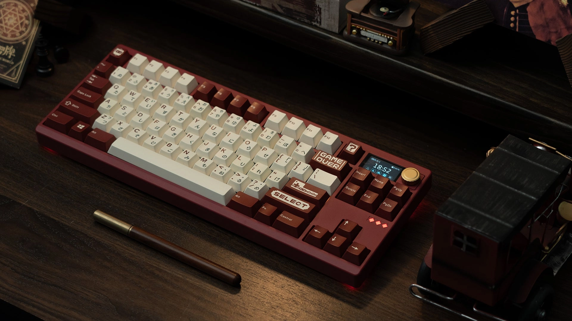 Minimalist Style [In Stock] ZOOM TKL DYNA Scarlet Red
