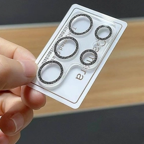 Light Finish Elegant Craft Sparkle Shield Camera Lens Protector