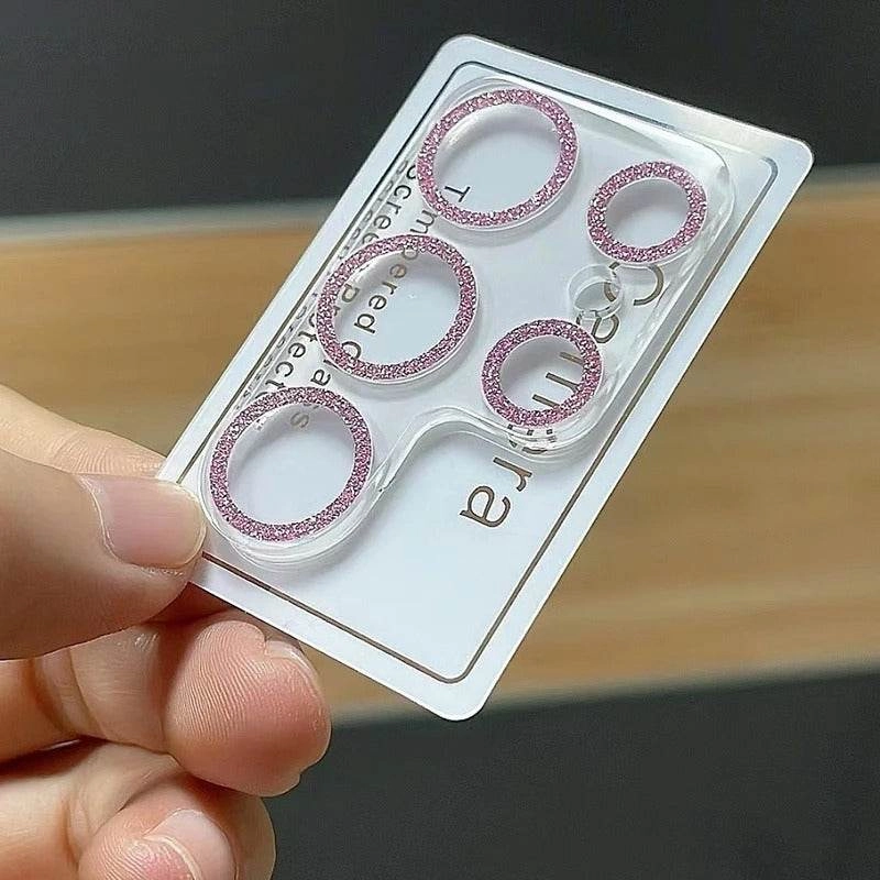 Sparkle Shield Camera Lens Protector Polished Texture Design