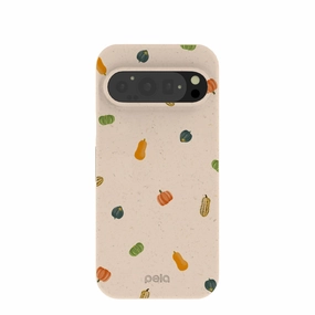 Seashell Squash Garden Google Pixel 9/9 Pro Case Vivid Pattern Design