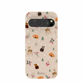 Strong Outline Seashell Winter Woodland Google Pixel 9/9 Pro Case