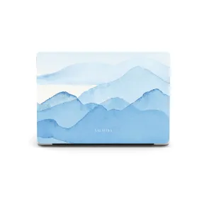 Compact Feel Blue Waves MacBook Case