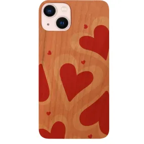 Irregular Heart - UV Color Printed Phone Case Simple Style Professional Look
