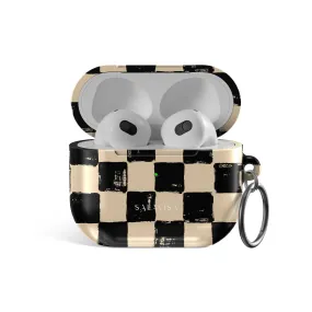 Chess Board AirPods Case wireless earbuds carrying box