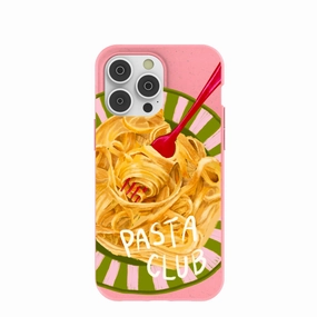 Anti Scratch Layer Bubblegum Pink Pasta Club iPhone 14 Pro Max Case