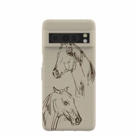 Simple Texture London Fog Equine Google Pixel 8 Pro Case