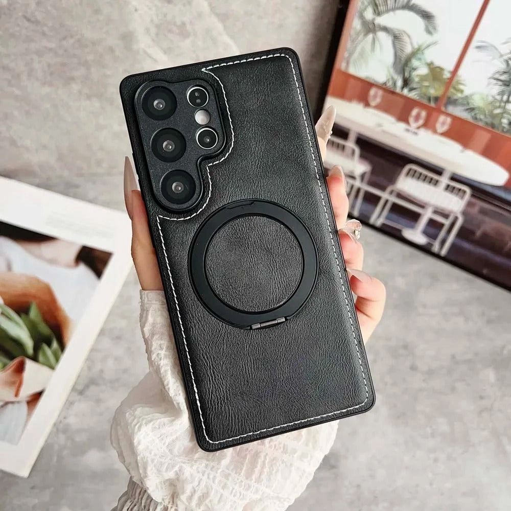 Legacy 360 Metal Ring Case Soft Surface Layer Easy Access