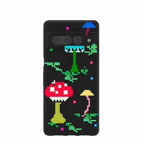 Luxury Build Black Byte Bloom Google Pixel 7 Pro Case