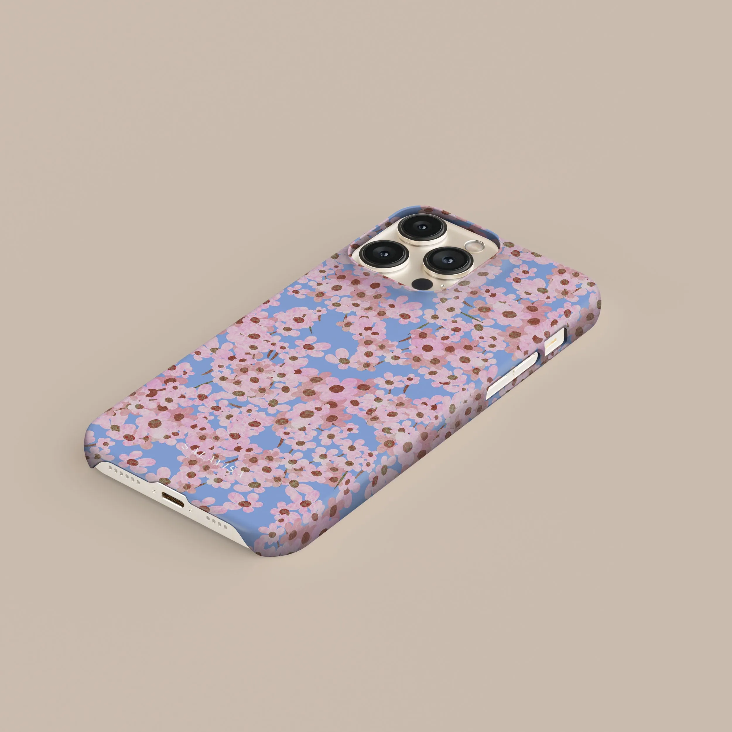 Summer Ditsy Phone Case Handy Use Light Frame