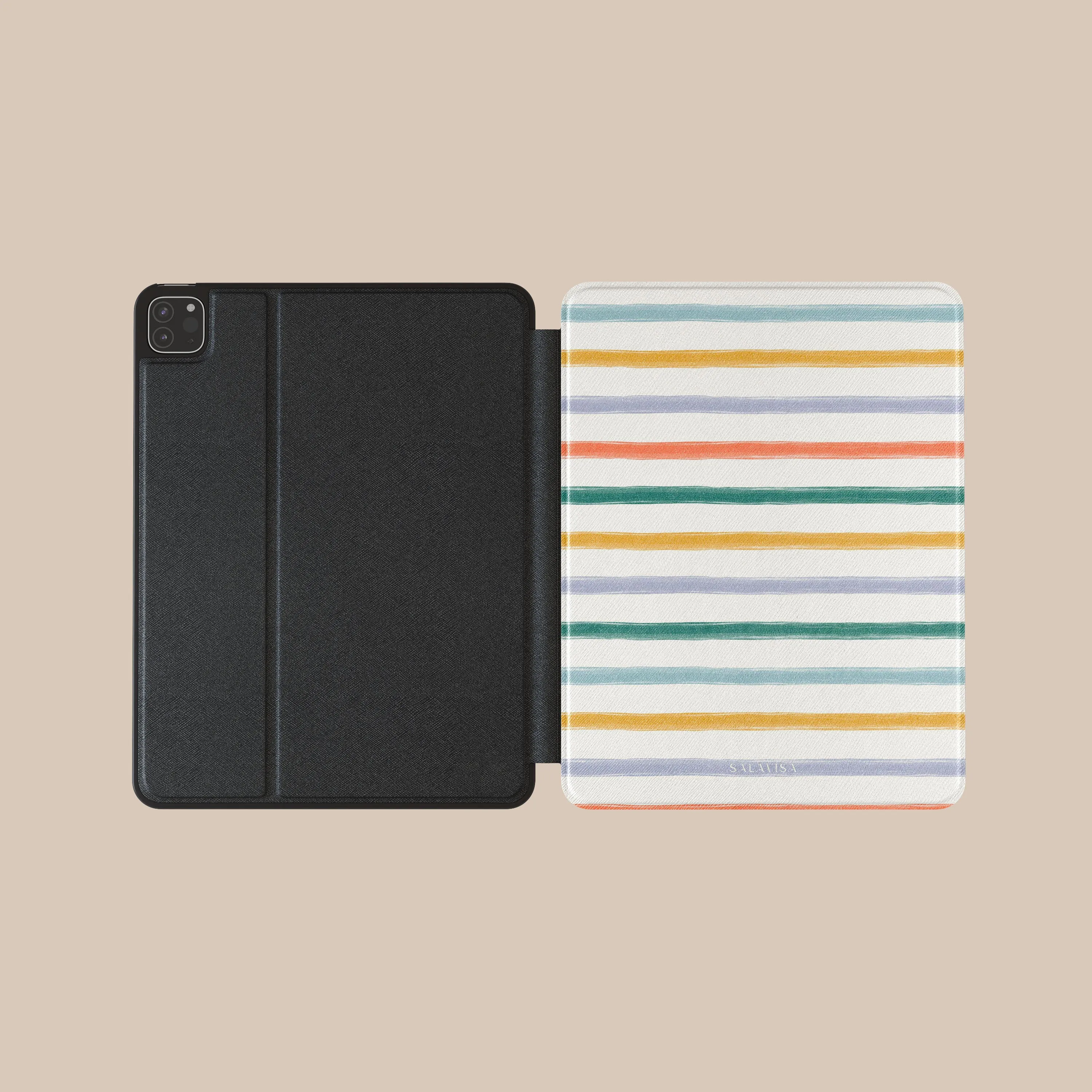 Summer Stripes iPad Case stylish tablet folio Casual Look