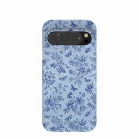Casual Texture Powder Blue Porcelain Google Pixel 9/9 Pro Case