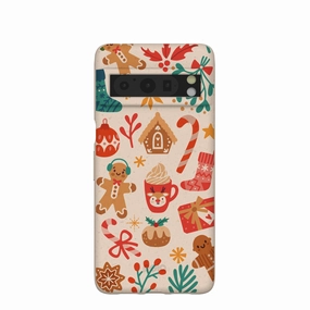 Seashell Festive AF Google Pixel 8 Pro Case Stylish Form