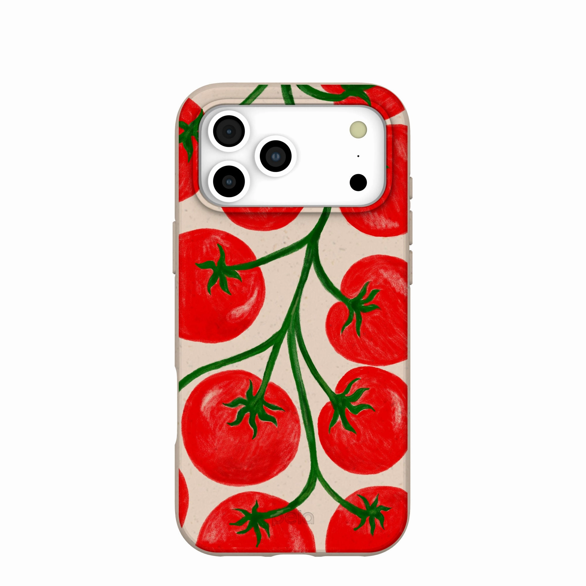 Trendy Texture Seashell Tomato Tango iPhone 17 Pro Max Case