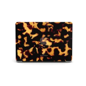 Modern Design Texture Slim Design Tortoise Dark MacBook Case