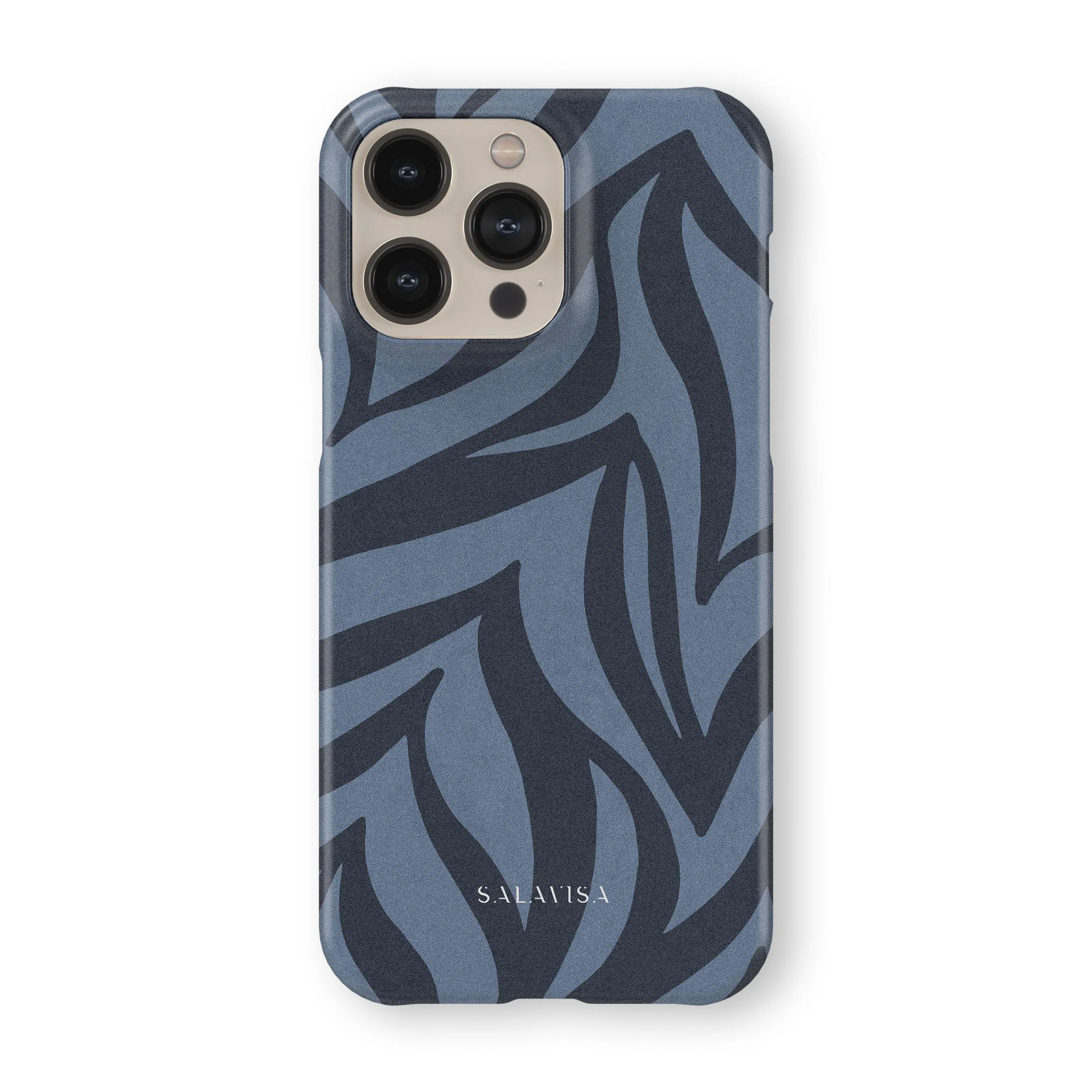 Smooth Protection Minimal Aesthetic Touch Blue Zebra Phone Case