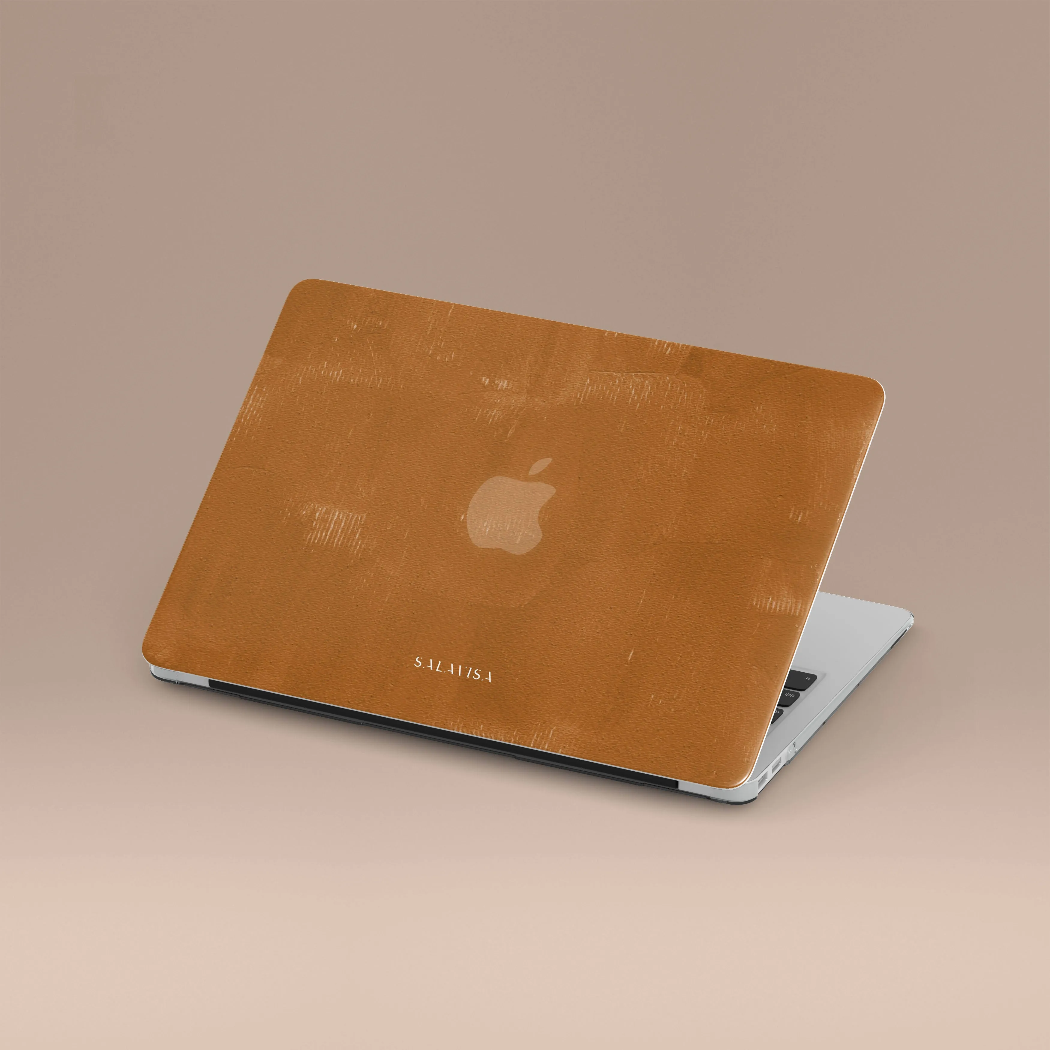 Brown Clay MacBook Case Minimal Cover