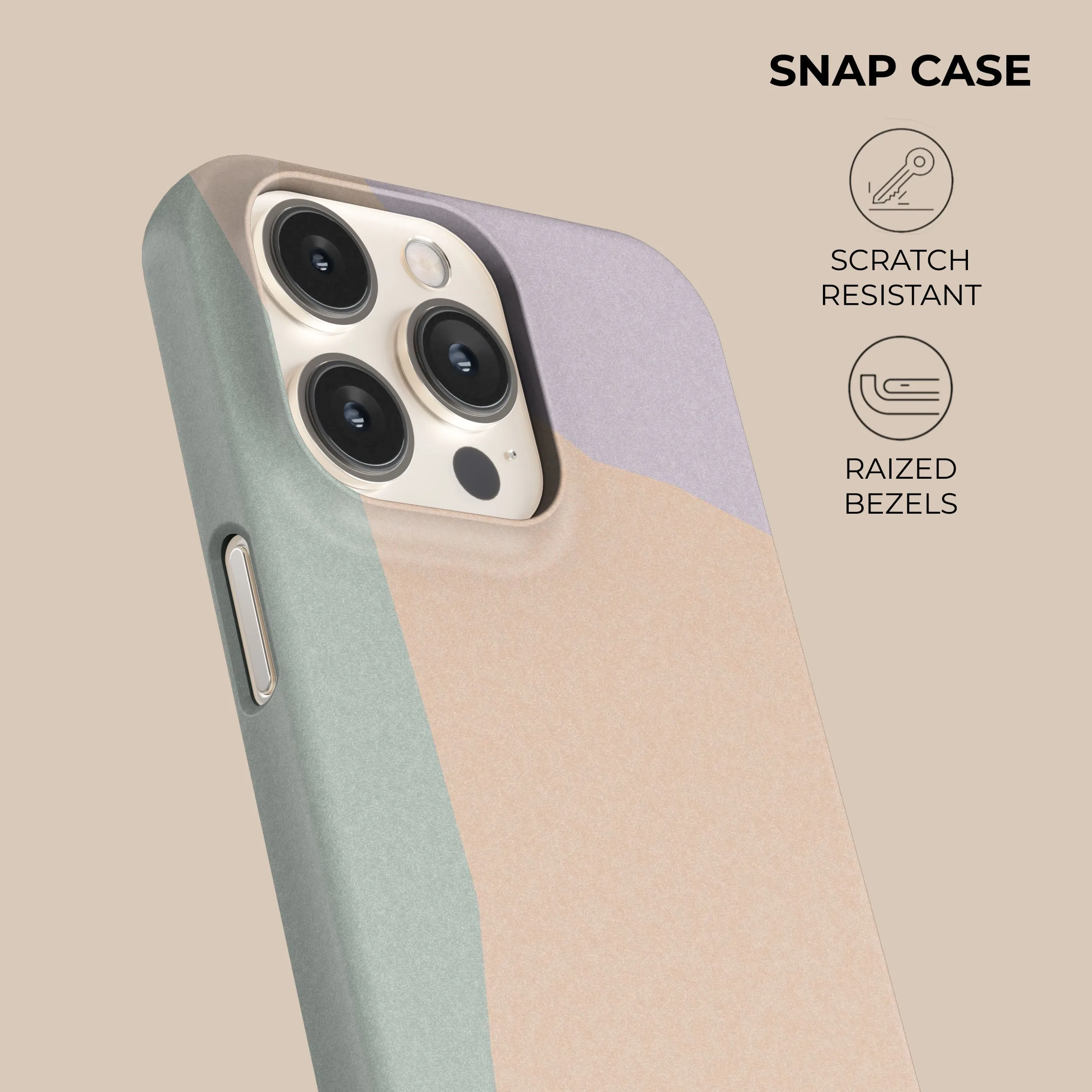 Neutral Layers Phone Case Sleek Form