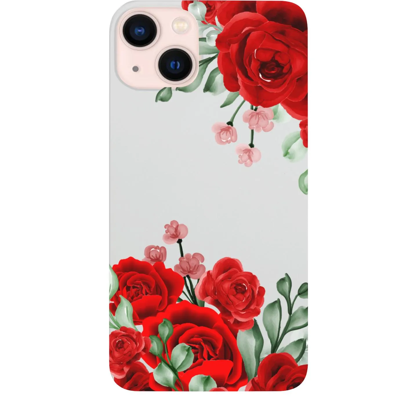 Red Rose Bouquet - UV Color Printed Phone Case Protective Design Premium Grip