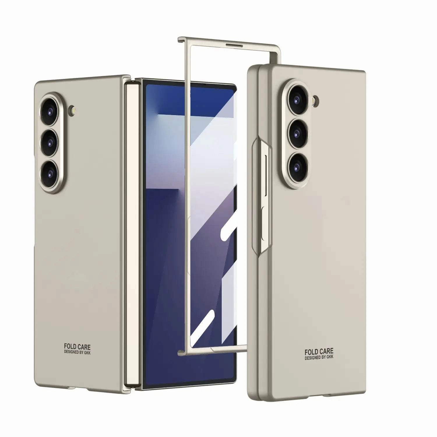 Matte Finish Smooth Craftsmanship Galaxy Z Fold7 Deluxe Matte Robust Frame Case