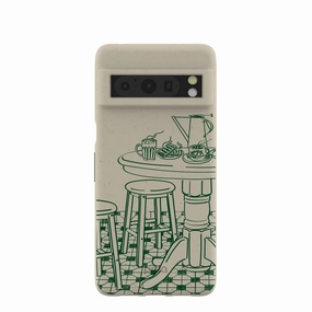 London Fog Brunch Google Pixel 8 Pro Case soft look Shock Cushion