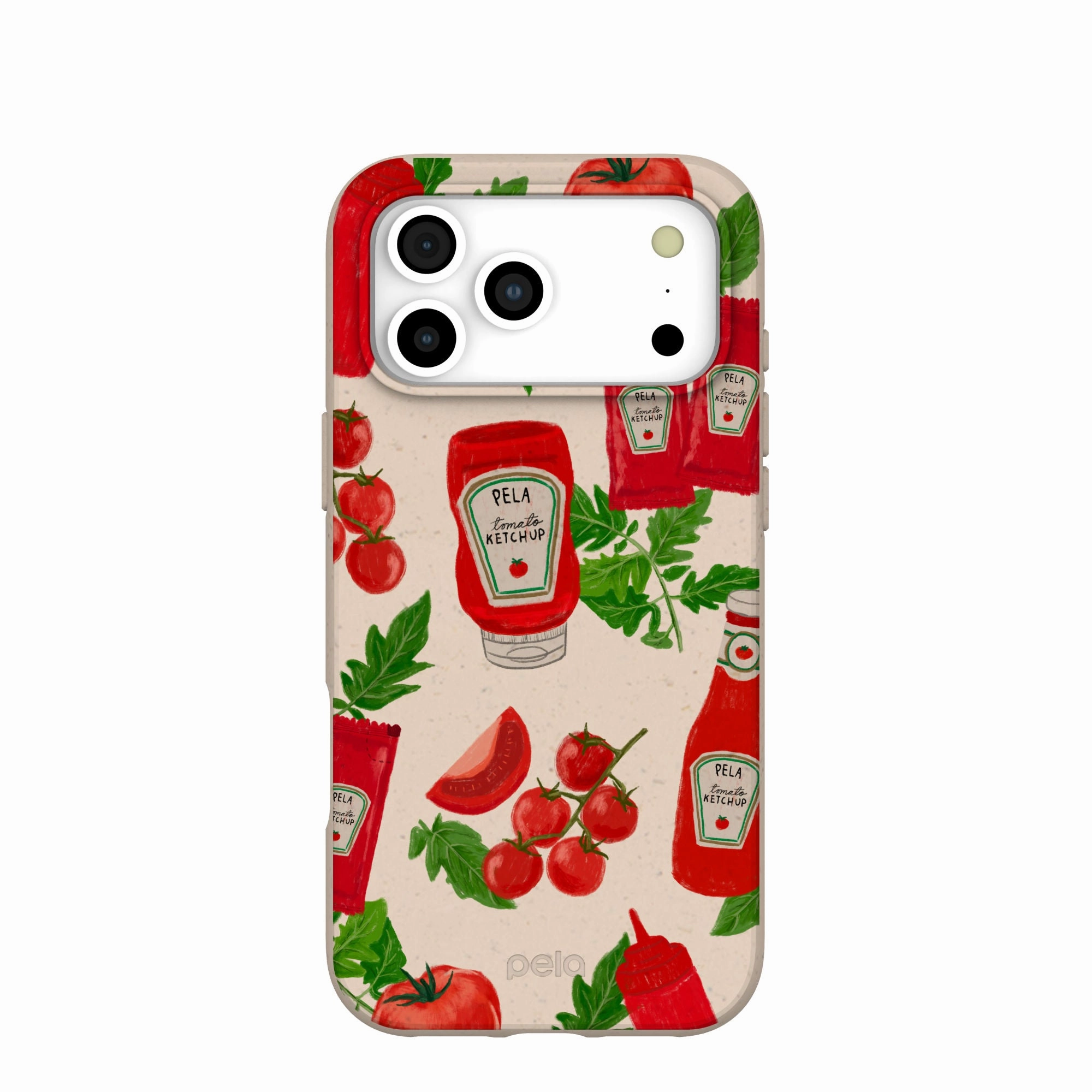 Seashell Ketchup Party iPhone 17 Pro Max Case Fashion Edge