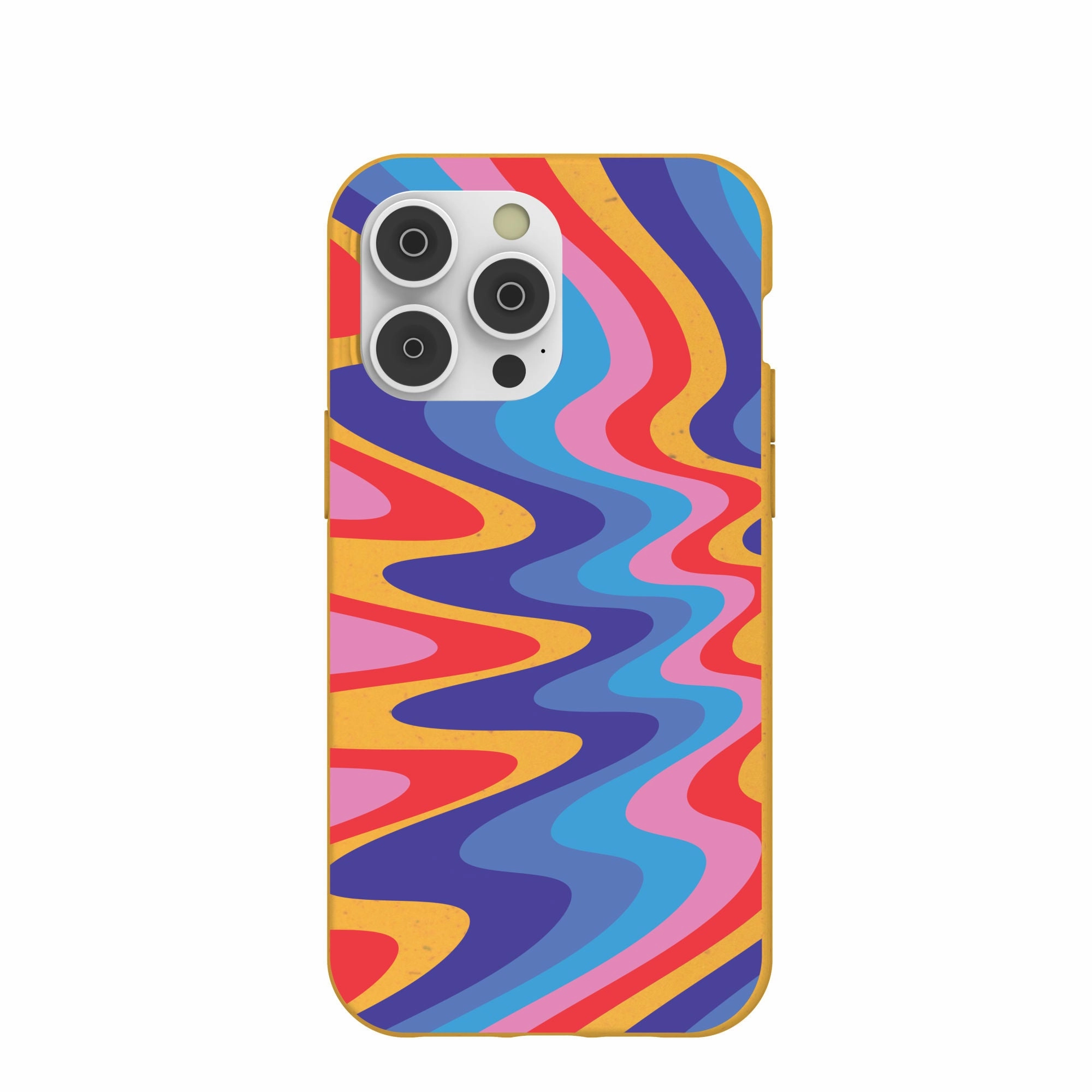 Honey Bold Vibrations iPhone 14 Pro Max Case Clear Pattern