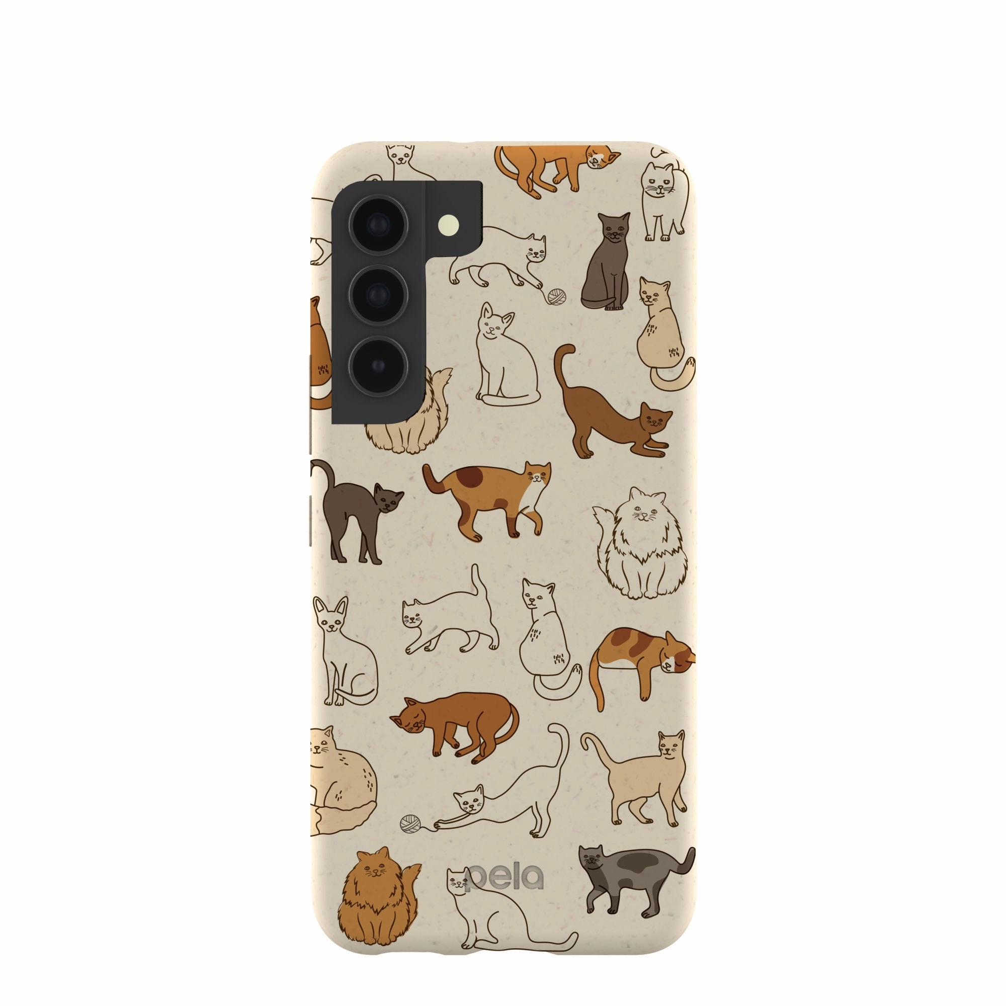 London Fog Kitty Cats Samsung Galaxy S22 Case Customizable Option