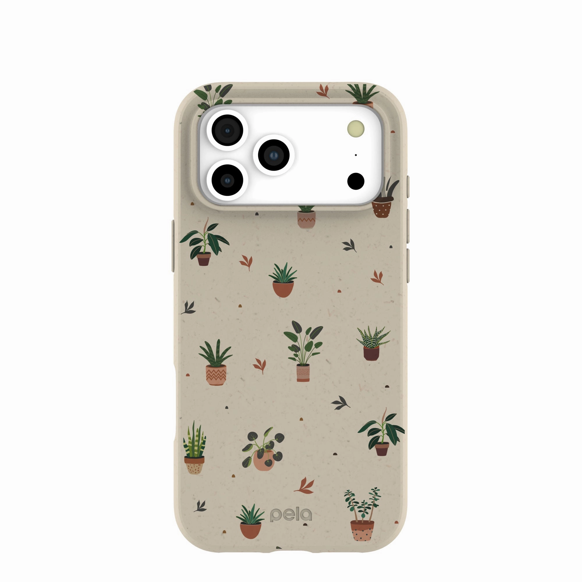 London Fog Plant Life iPhone 17 Pro Max Case High protection Raised Bezels