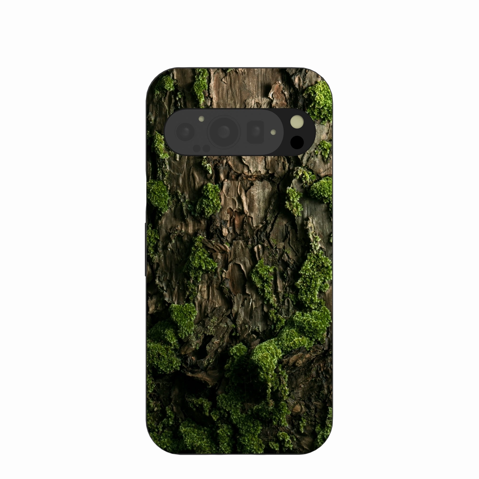 Black Tree Bark Google Pixel 9/9 Pro Case Urban Style