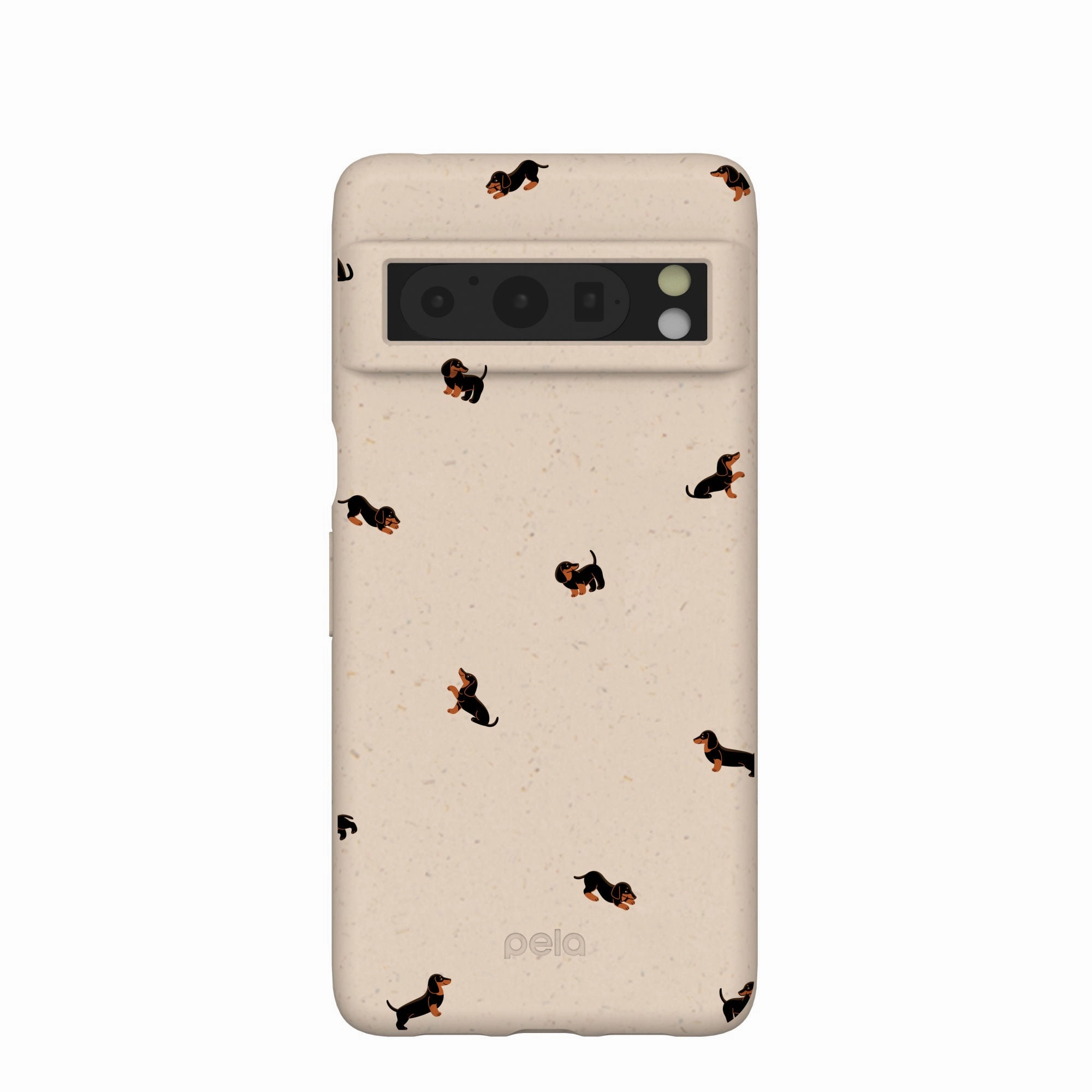 Transparent Edge Outdoor Design Seashell Lil Dachshunds Google Pixel 8 Pro Case