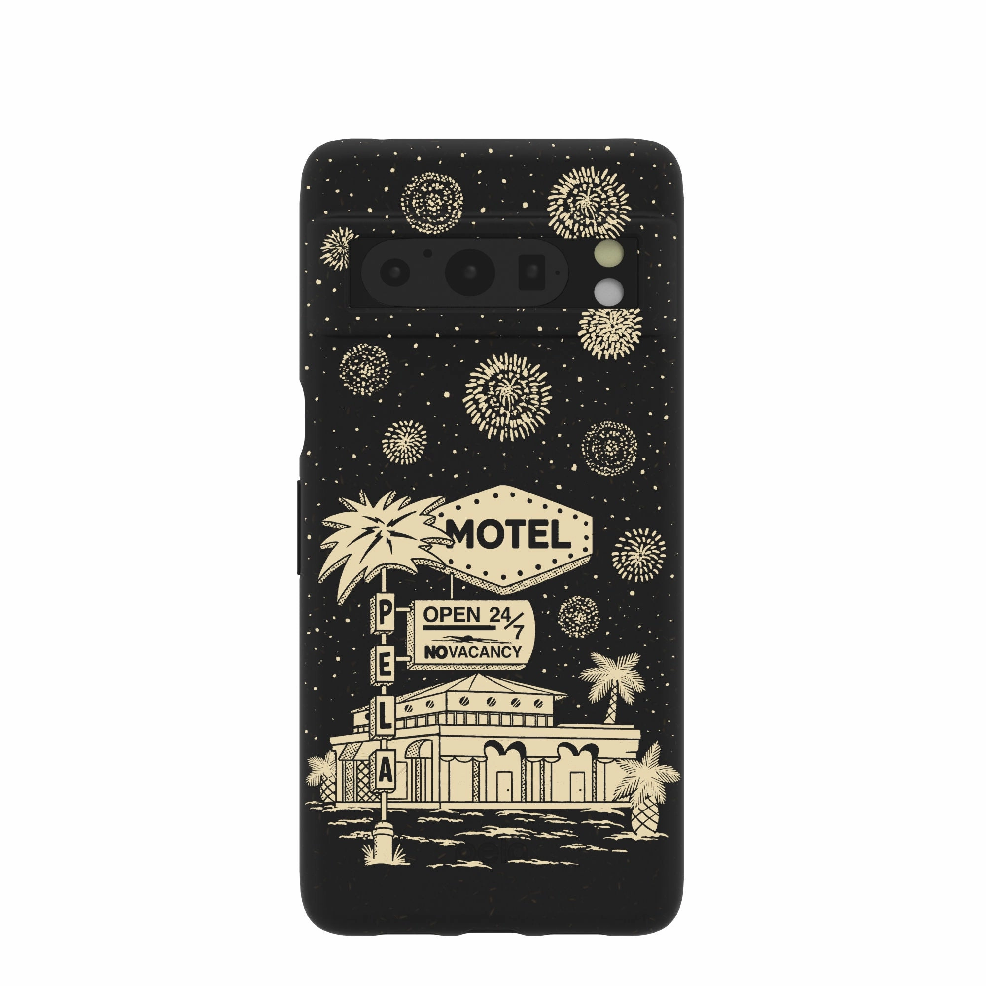 Vivid Gradient Black Motel Pela Google Pixel 8 Pro Case