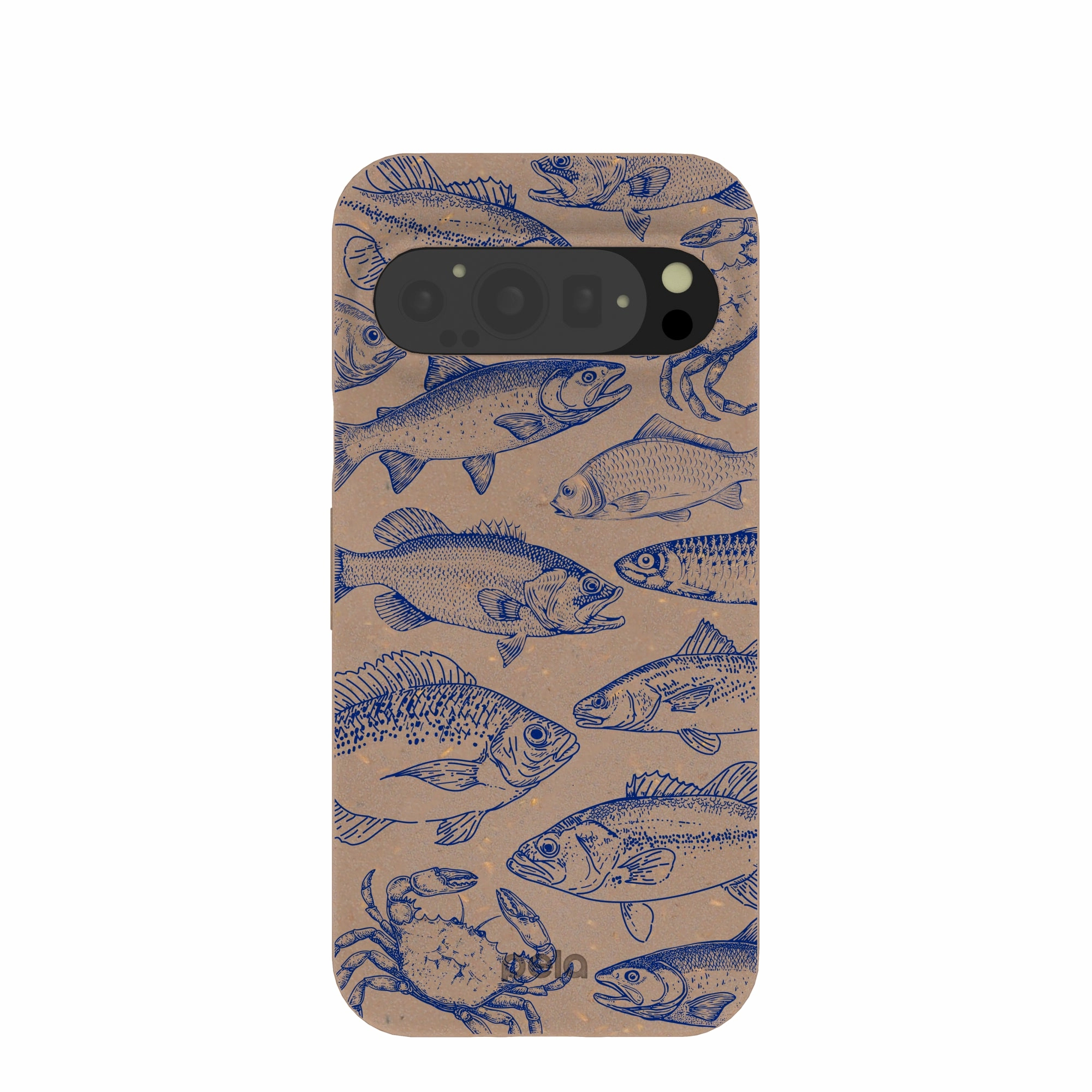 Chocolate Brown Vintage Catch Google Pixel 9/9 Pro Case Heat dissipation Modern Look