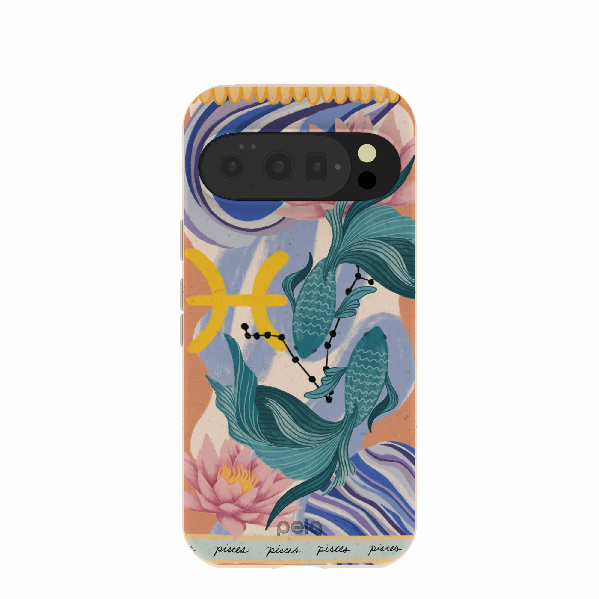 Seashell Pisces Fish Google Pixel 10/10 Pro Case Shock Absorption Layer Durable Protection Layer
