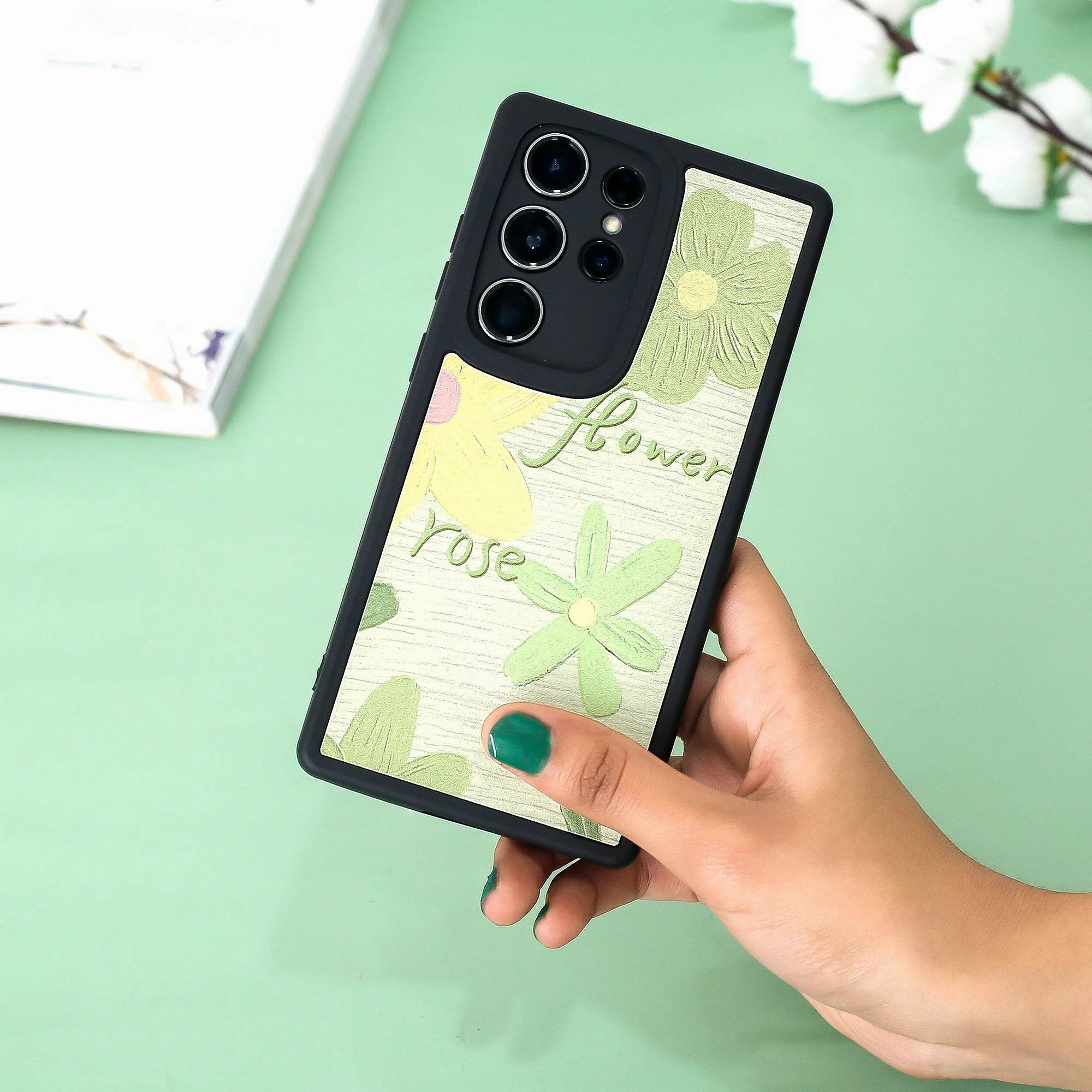 Creative Style Trendy Floral Fantasy Phone Case - Samsung